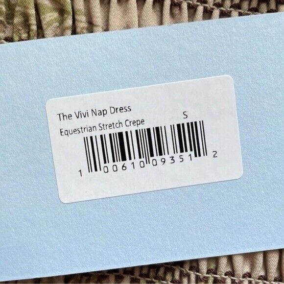 Hill House Vivi Nap Dress in Equestrian Toile stretch crepe size small - Picture 7 of 8